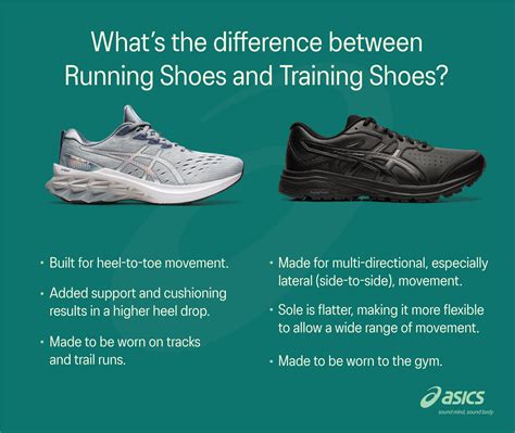 difference between trainers and runners.